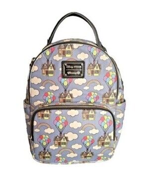 Rare Loungefly Pixar UP Balloon House Mini Backpack BoxLunch
